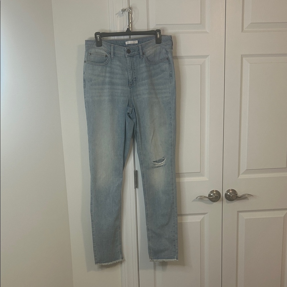 LC Lauren Conrad Light Blue Skinny Jeans